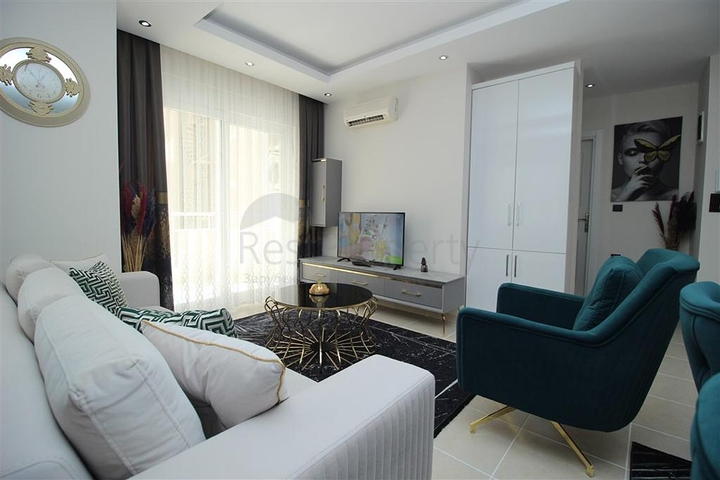 شقق للبيع في مهموتلار - تصميم 1+1 -مفروشة -مهموتلار / الانيا 