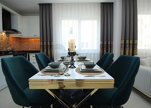 شقق للبيع في مهموتلار - تصميم 1+1 -مفروشة -مهموتلار / الانيا 