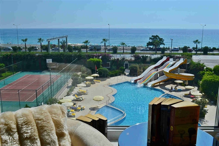 اطلالة بحر مباشرة -شقة 2 غرفة وصالة -ضمن مجمع فاخر -توسمور / الانيا 