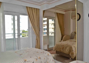 اطلالة بحر مباشرة -شقة 2 غرفة وصالة -ضمن مجمع فاخر -توسمور / الانيا 