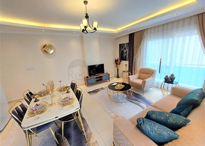 شقق حديثة للبيع في الانيا - تصميم 1+1 - قريبة من البحر - مهموتلار / الانيا 