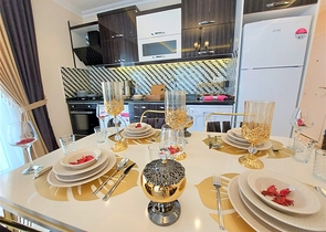 شقق حديثة للبيع في الانيا - تصميم 1+1 - قريبة من البحر - مهموتلار / الانيا 