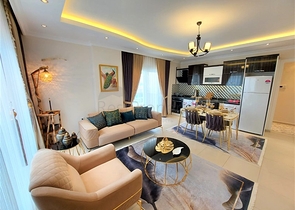 شقق حديثة للبيع في الانيا - تصميم 1+1 - قريبة من البحر - مهموتلار / الانيا 