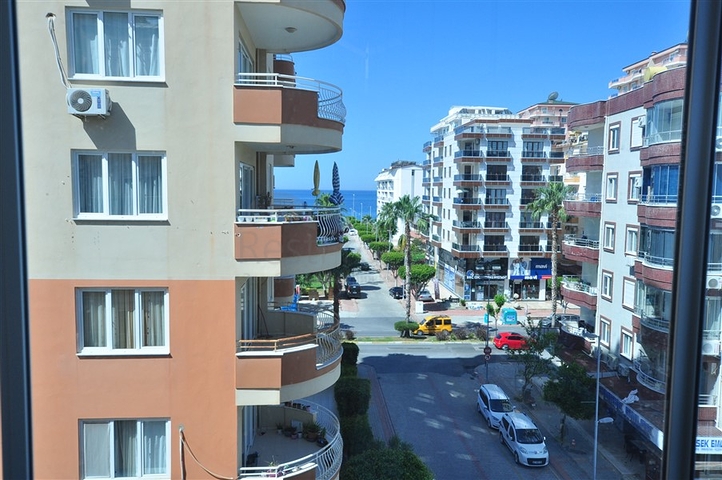 اطلالة بحر - شقة 1+1- مفروشة -في مهموتلار / الانيا 