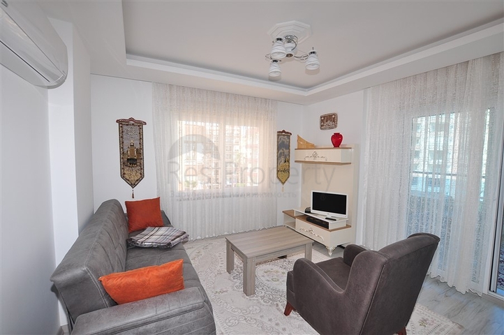 اطلالة بحر - شقة 1+1- مفروشة -في مهموتلار / الانيا 