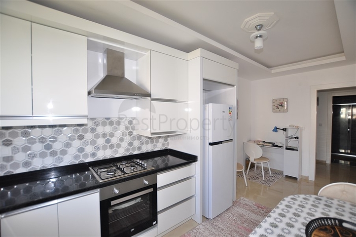 اطلالة بحر - شقة 1+1- مفروشة -في مهموتلار / الانيا 