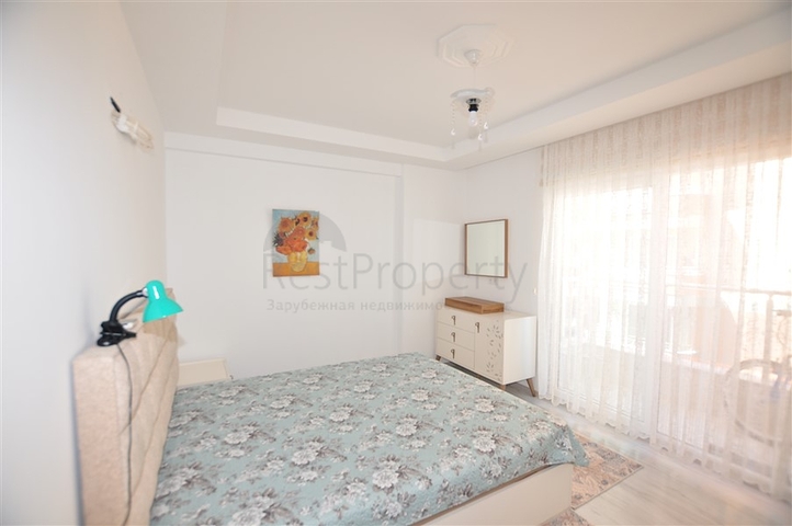 اطلالة بحر - شقة 1+1- مفروشة -في مهموتلار / الانيا 