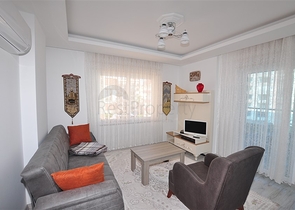 اطلالة بحر - شقة 1+1- مفروشة -في مهموتلار / الانيا 