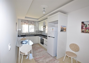 اطلالة بحر - شقة 1+1- مفروشة -في مهموتلار / الانيا 