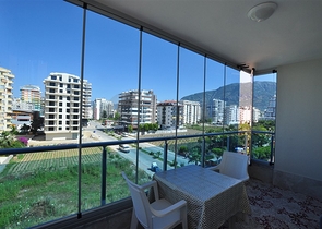 اطلالة بحر - شقة 1+1- مفروشة -في مهموتلار / الانيا 