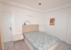 اطلالة بحر - شقة 1+1- مفروشة -في مهموتلار / الانيا 