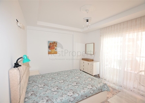 اطلالة بحر - شقة 1+1- مفروشة -في مهموتلار / الانيا 