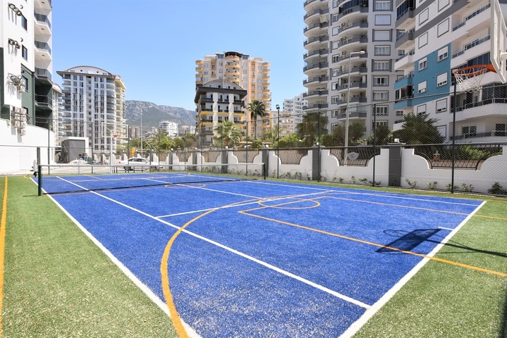 شقق في مهموتلار - تصميم غرفة وصالة -ضمن مجمع حديث فاخر -في محمودلار / الانيا 