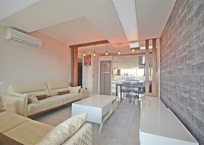 شقق للبيع الانيا - ضمن مجمع فاخر -تصميم غرفة وصالة -في كارجي جاك / الانيا 