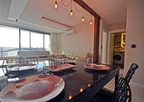 شقق للبيع الانيا - ضمن مجمع فاخر -تصميم غرفة وصالة -في كارجي جاك / الانيا 