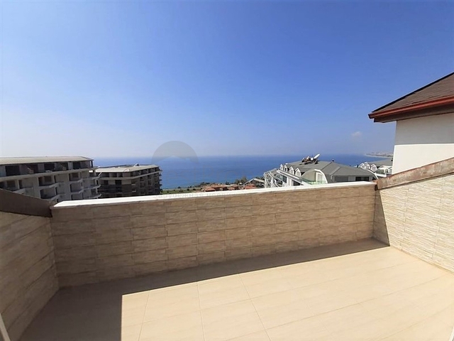 شقة اطلالة بحر في الانيا - دوبلكس مفروشة -ضمن مجمع سكني -كارجي جاك / الانيا 