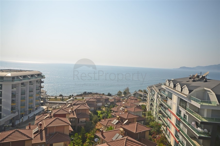 شقة اطلالة بحر في الانيا - دوبلكس مفروشة -ضمن مجمع سكني -كارجي جاك / الانيا 