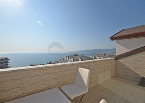 شقة اطلالة بحر في الانيا - دوبلكس مفروشة -ضمن مجمع سكني -كارجي جاك / الانيا 