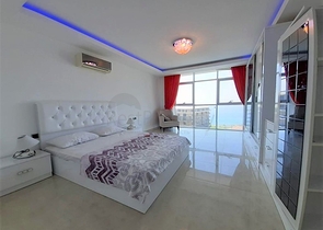 شقة اطلالة بحر في الانيا - دوبلكس مفروشة -ضمن مجمع سكني -كارجي جاك / الانيا 