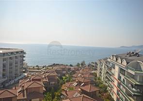 شقة اطلالة بحر في الانيا - دوبلكس مفروشة -ضمن مجمع سكني -كارجي جاك / الانيا 