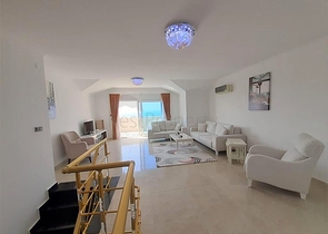 شقة اطلالة بحر في الانيا - دوبلكس مفروشة -ضمن مجمع سكني -كارجي جاك / الانيا 