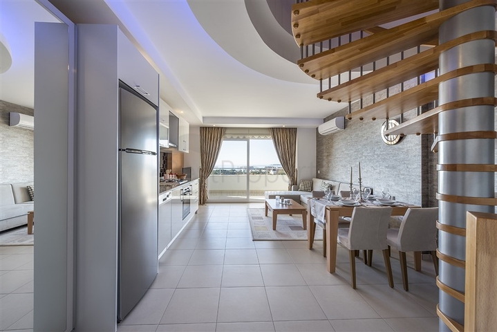 عقارات فاخرة في الانيا -2 غرفة وصالة دوبلكس - ضمن مجمع فاخر -في افسلار / الانيا 