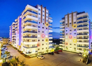 عقارات فاخرة في الانيا -2 غرفة وصالة دوبلكس - ضمن مجمع فاخر -في افسلار / الانيا 