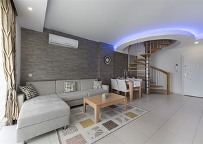 عقارات فاخرة في الانيا -2 غرفة وصالة دوبلكس - ضمن مجمع فاخر -في افسلار / الانيا 