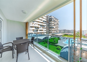 عقارات افسلار - شقة استديو -ضمن مجمع5 نجوم -في افسلار / الانيا 