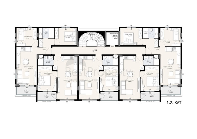 شقق للبيع في الانيا - ضمن مجمع فاخر قريب من شاطئ كليوباترا 
