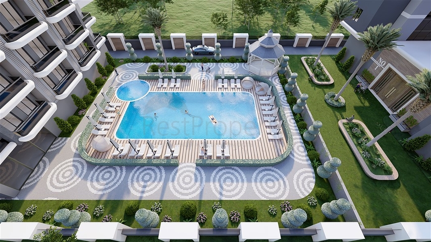 شقق بالتقسيط في الانيا - مجمع فاخر قريب من البحر -كارجي جاك /الانيا