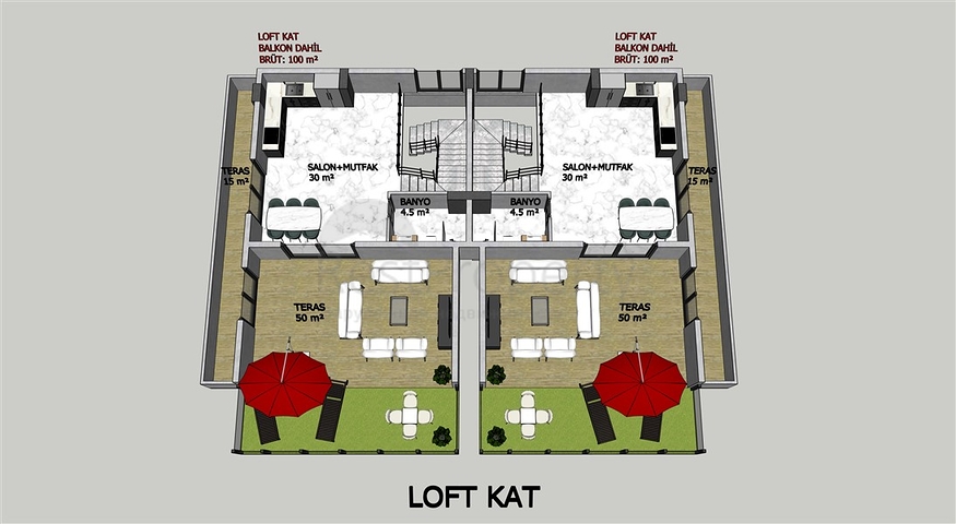 فلل في الانيا - اطلالة بحرية - قيد الانشاء -مركز الانيا 