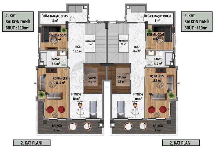 فلل في الانيا - اطلالة بحرية - قيد الانشاء -مركز الانيا 