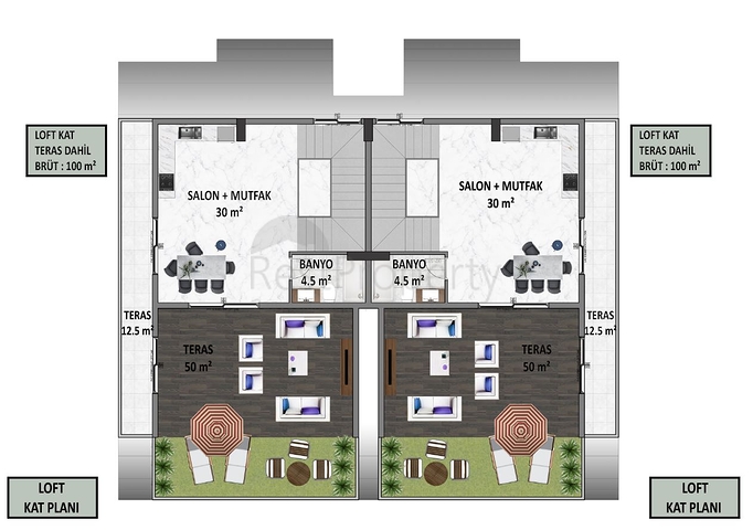 فلل في الانيا - اطلالة بحرية - قيد الانشاء -مركز الانيا 