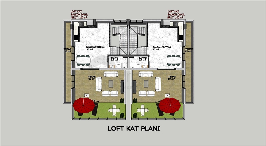 فلل في الانيا - اطلالة بحرية - قيد الانشاء -مركز الانيا 