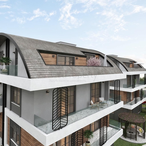 فلل في الانيا - اطلالة بحرية - قيد الانشاء -مركز الانيا 