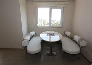 شقق للبيع جيكجلي - 2 غرفة وصالة -مفروشة -ضمن مجمع سكني -الانيا 