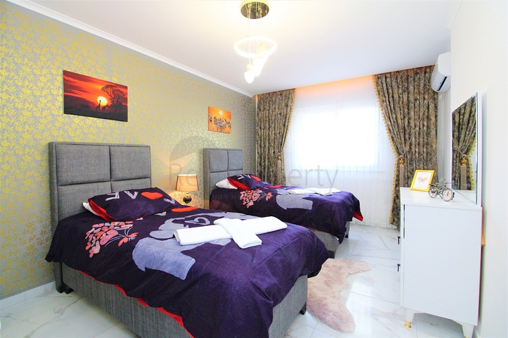 شقق للبيع في محمودلار - مجمع سكني جديد - شقة 2 غرفة وصالة -مفروشة 