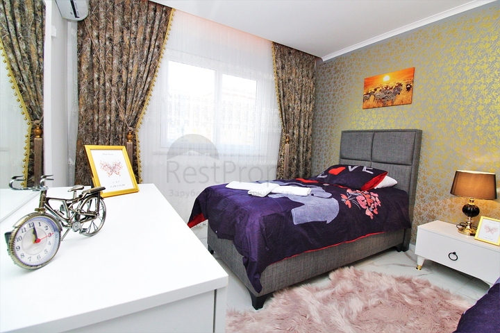 شقق للبيع في محمودلار - مجمع سكني جديد - شقة 2 غرفة وصالة -مفروشة 