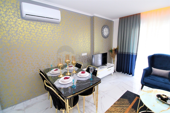 شقق للبيع في محمودلار - مجمع سكني جديد - شقة 2 غرفة وصالة -مفروشة 