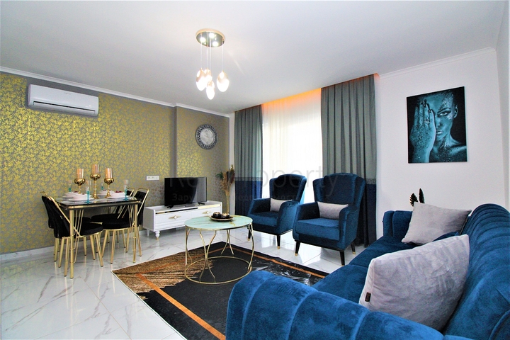 شقق للبيع في محمودلار - مجمع سكني جديد - شقة 2 غرفة وصالة -مفروشة 