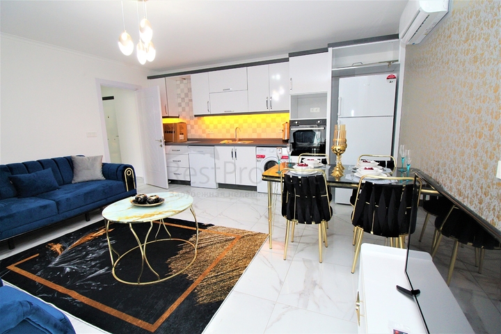 شقق للبيع في محمودلار - مجمع سكني جديد - شقة 2 غرفة وصالة -مفروشة 