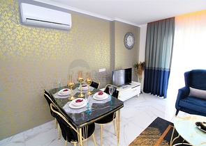 شقق للبيع في محمودلار - مجمع سكني جديد - شقة 2 غرفة وصالة -مفروشة 