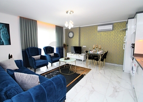 شقق للبيع في محمودلار - مجمع سكني جديد - شقة 2 غرفة وصالة -مفروشة 