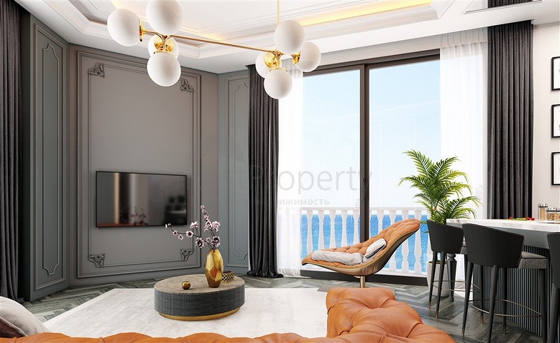 شقق على البحر في الانيا - مجمع فاخر قيد الانشاء -مركز الانيا 