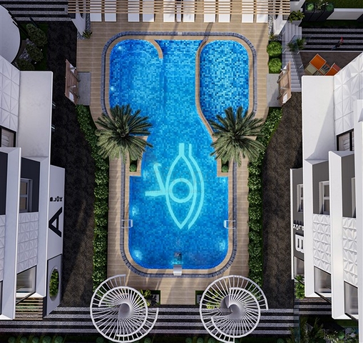 شقق بالتقسيط في  محمودلار - مجمع قيد الانشاء -مناسب للاستثمار .