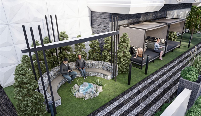 شقق بالتقسيط في  محمودلار - مجمع قيد الانشاء -مناسب للاستثمار .