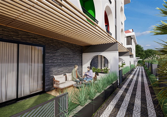 شقق بالتقسيط في  محمودلار - مجمع قيد الانشاء -مناسب للاستثمار .