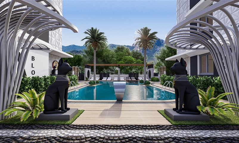 شقق بالتقسيط في  محمودلار - مجمع قيد الانشاء -مناسب للاستثمار .