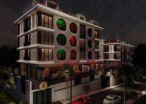 شقق بالتقسيط في  محمودلار - مجمع قيد الانشاء -مناسب للاستثمار .